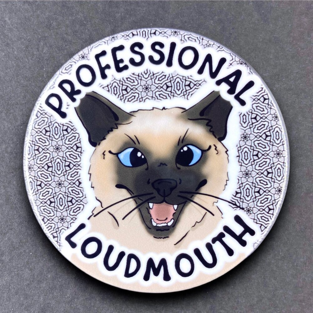 Siamese Cat Professional Loudmouth Handmade Accessories - 5 item types Available